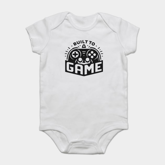 Built to Game Baby Bodysuit by Frank Ring